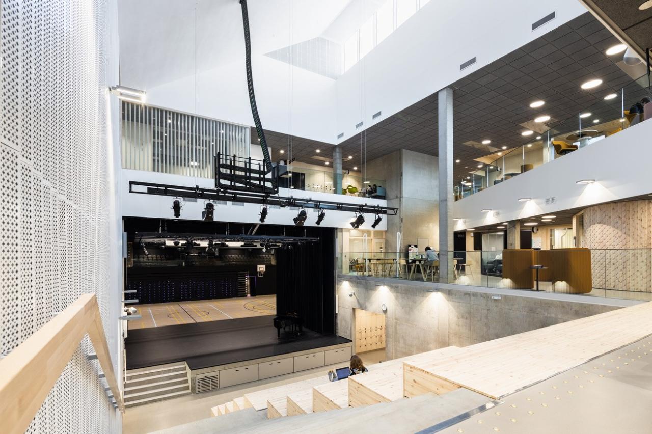 BIM建筑|Lumit 艺术高中 / Lukkairoinen 建筑事务所