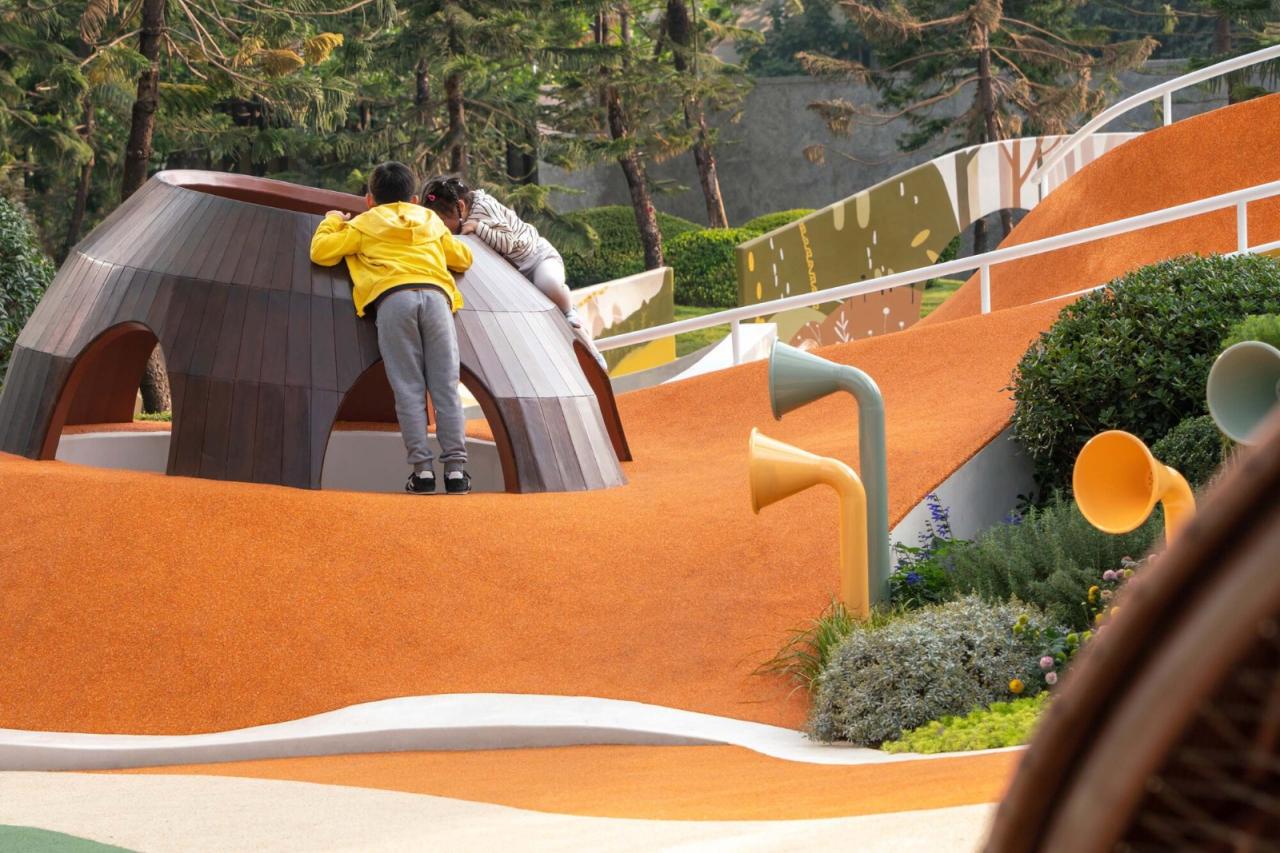 BIM建筑|丛林星球 · 回归自然大地的儿童空间 / 喜随设计