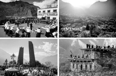 BIM建筑|藏碉石韵：四川省甘孜州丹巴县莫洛村文化综合体建筑设计 / 外行建筑-BIM建筑网