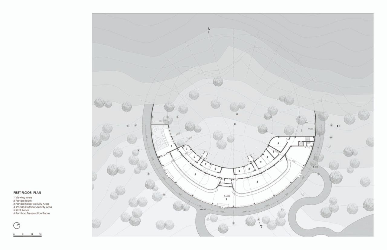BIM建筑|成都熊猫新舍: 溪谷林壑间的自然栖居 / EID Arch姜平工作室
