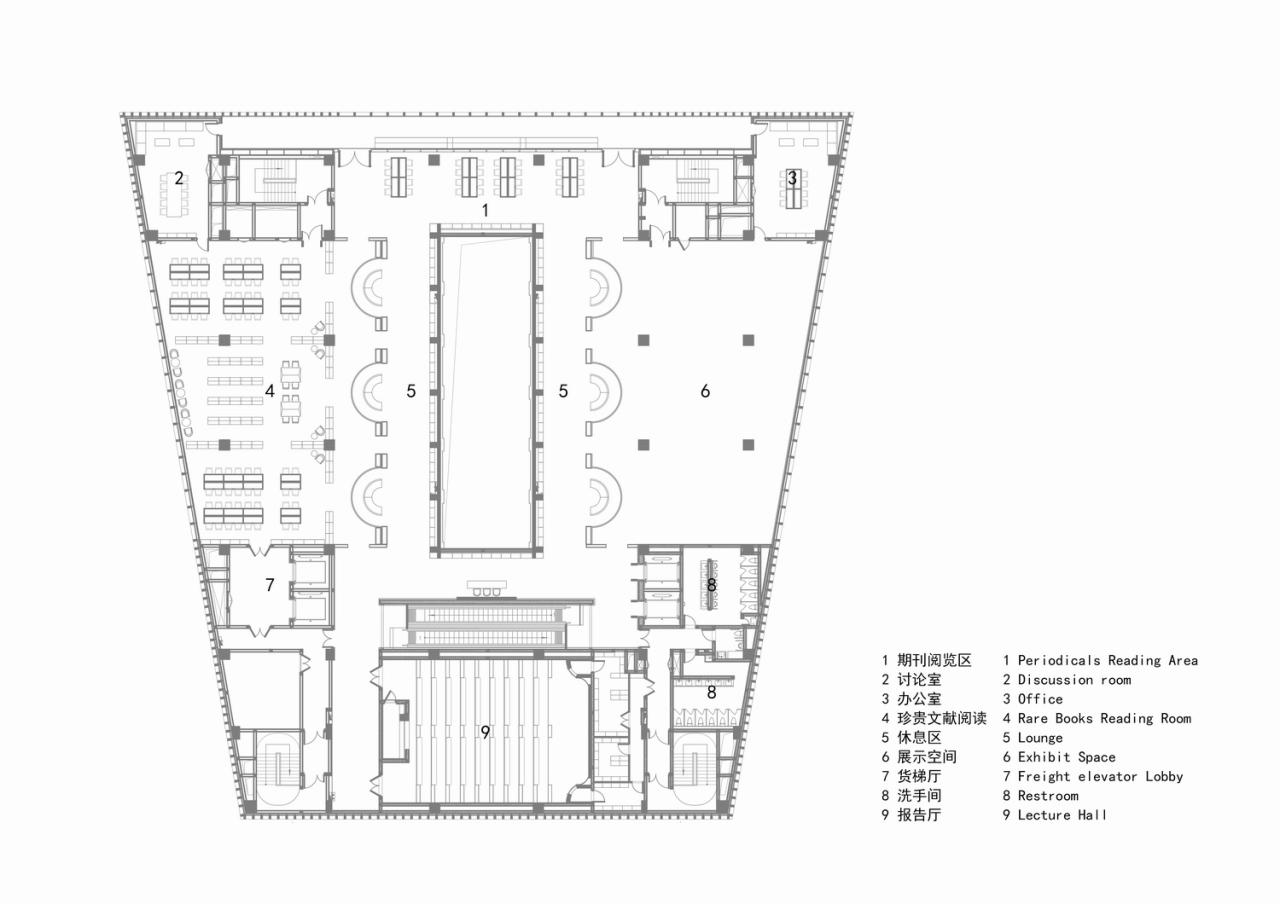 BIM建筑|徐家汇书院是魔法 / Wutopia lab