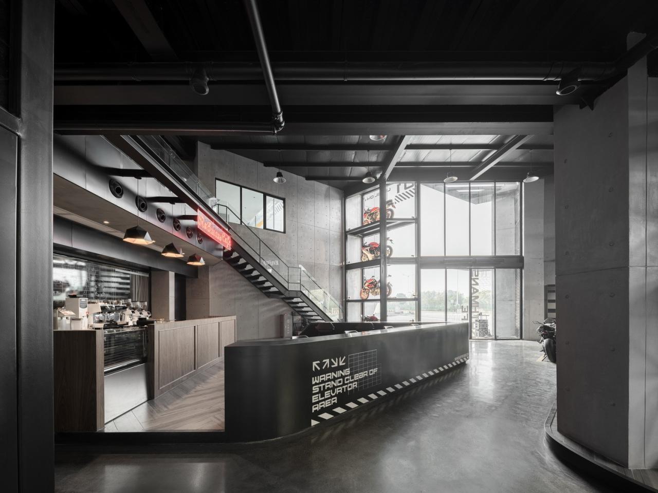 BIM建筑|机器与隐喻的诗学：顺德EW机车展厅 / SN-A超然建筑