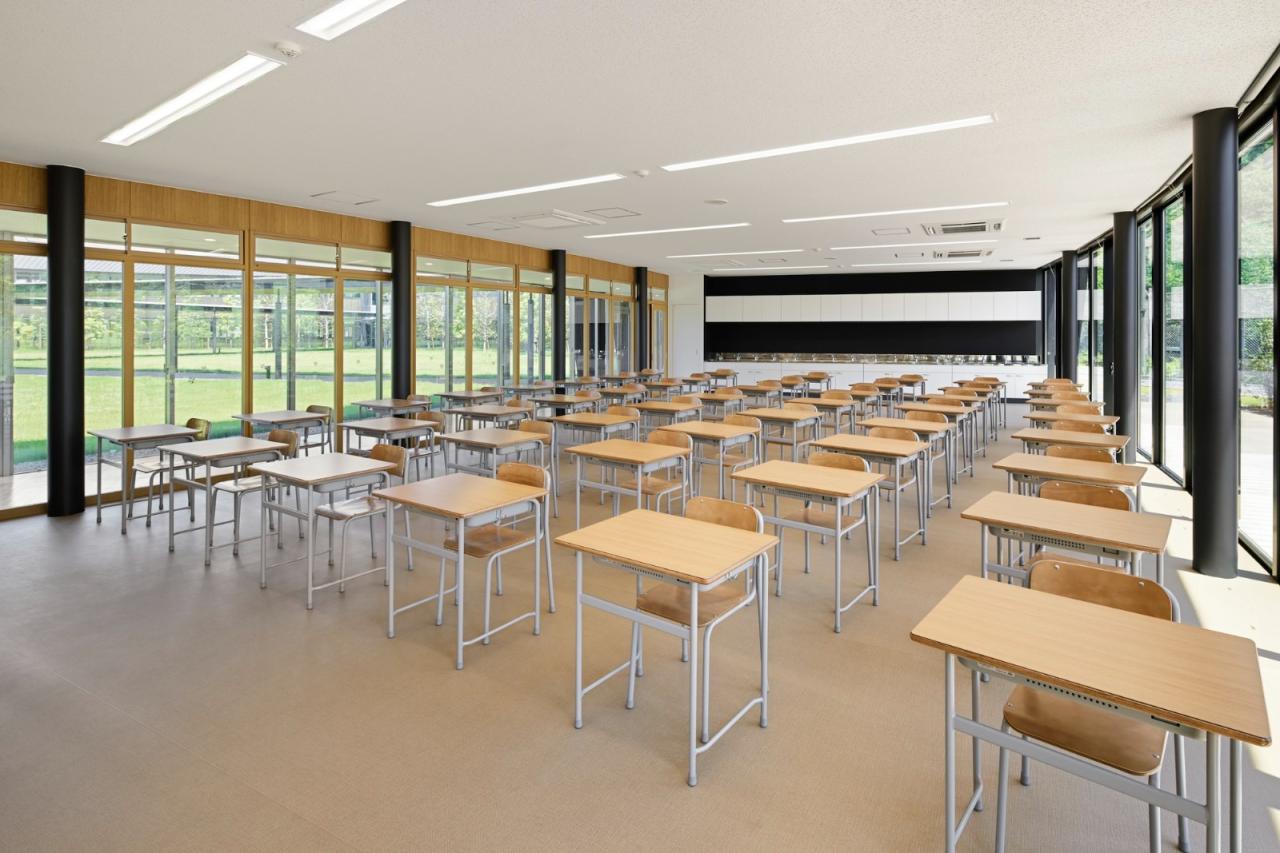 BIM建筑|爱光学园 / 大成建设