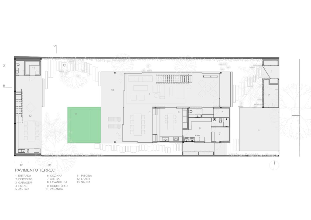 BIM建筑|桁架住宅 / Terra Capobianco + Galeria Arquitetos