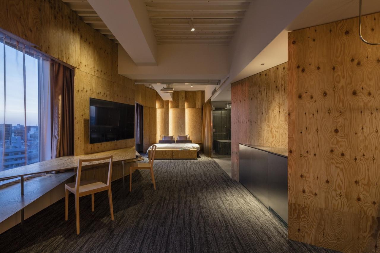 BIM建筑|ONE@东京酒店 / 隈研吾建筑都市设计事务所