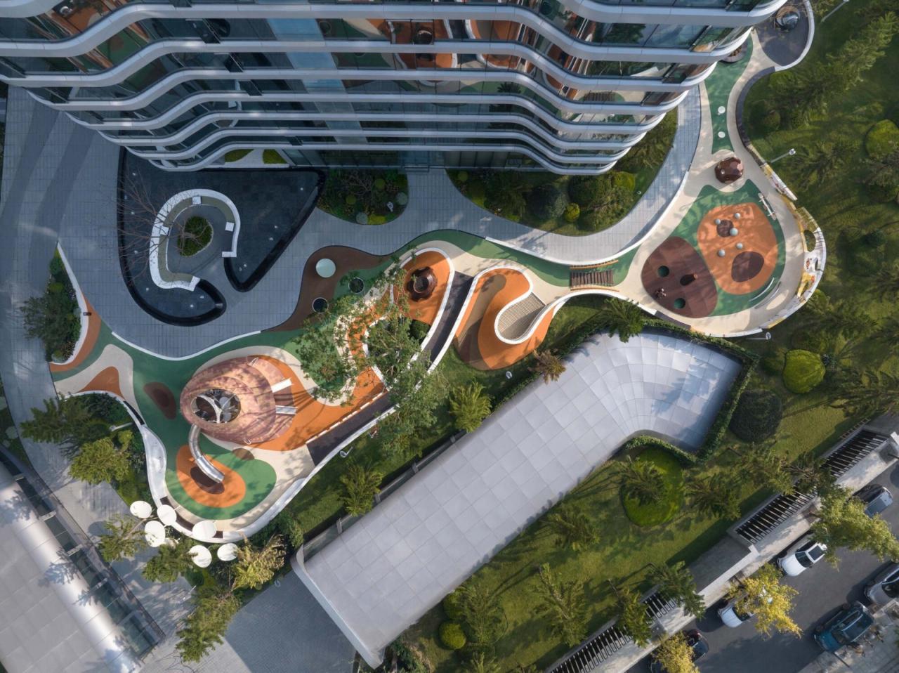 BIM建筑|丛林星球 · 回归自然大地的儿童空间 / 喜随设计