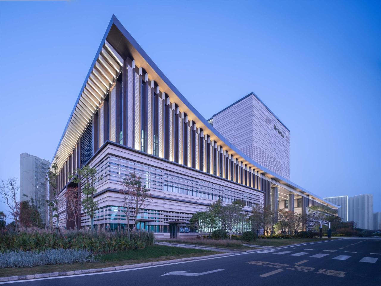 BIM建筑|湖北省档案馆新馆 / 中南建筑设计院