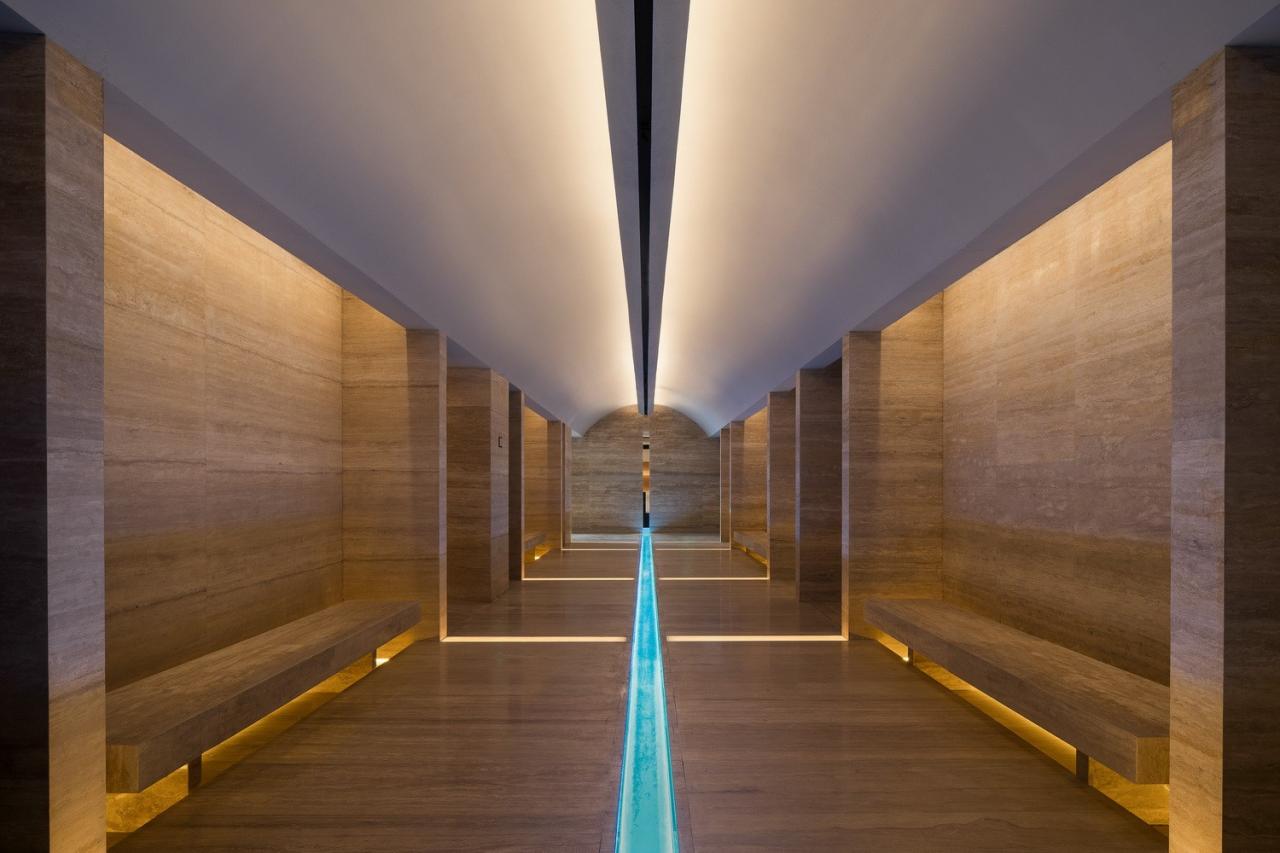 BIM建筑|身体与精神的疗愈：指沐-水印spa / 元秀万建筑事务所