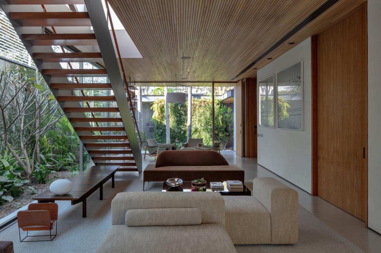 BIM建筑|桁架住宅 / Terra Capobianco + Galeria Arquitetos