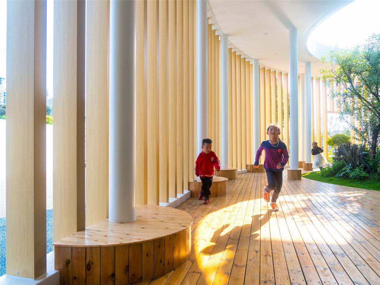 BIM建筑|校园更新之“藏宝盒”重生记：云南玉溪悦畔田园幼儿园 / 上海思序建筑规划设计有限公司