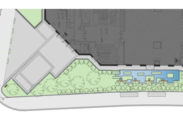 BIM建筑|双亭园：上海素凯泰酒店户外空间改造 / LUKSTUDIO芝作室