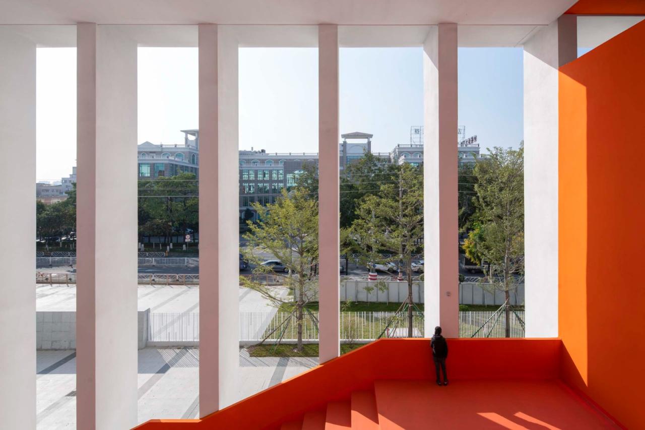 BIM建筑|南海桂城金桂高中 / 竖梁社