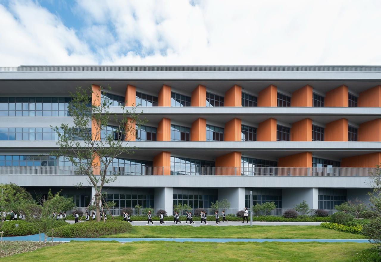 BIM建筑|对话童心，天性乐园：杭州江南实验学校教育集团江晖小学 / 浙江大学建筑设计研究院
