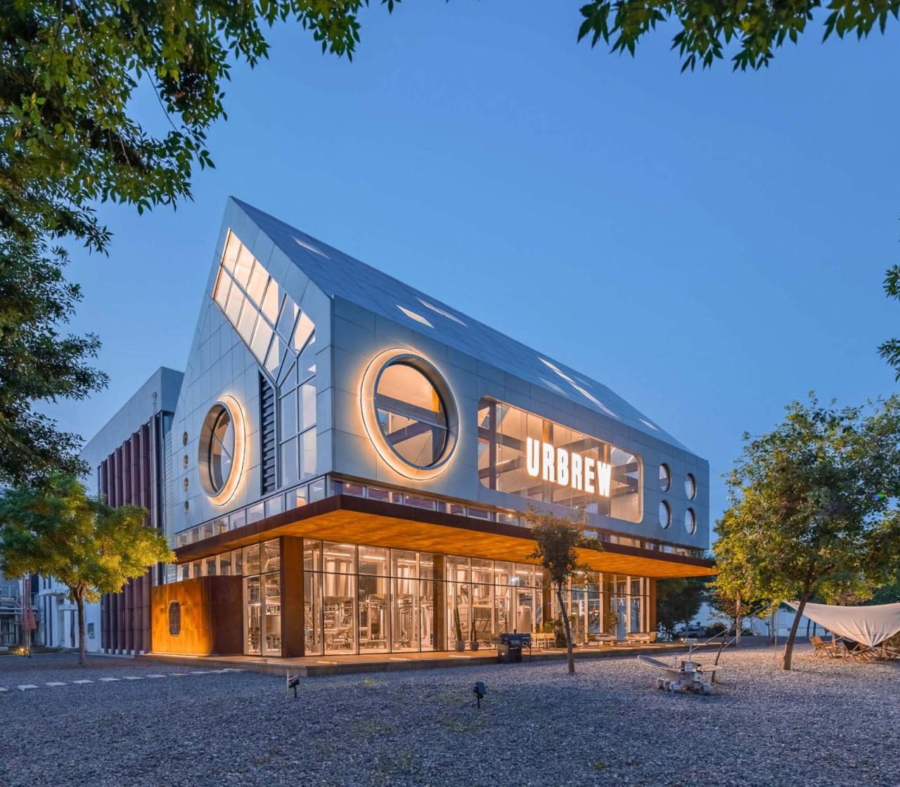 BIM建筑|URBREW精酿糖化车间 / 呐么lab
