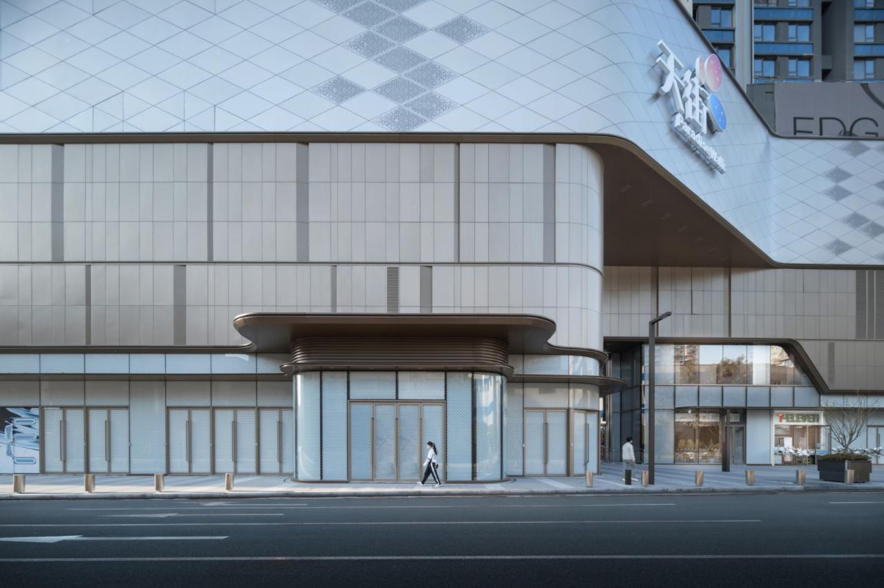 BIM建筑|十年筑造，一座天街一座城：重庆龙湖时代天街E馆 / 成执设计