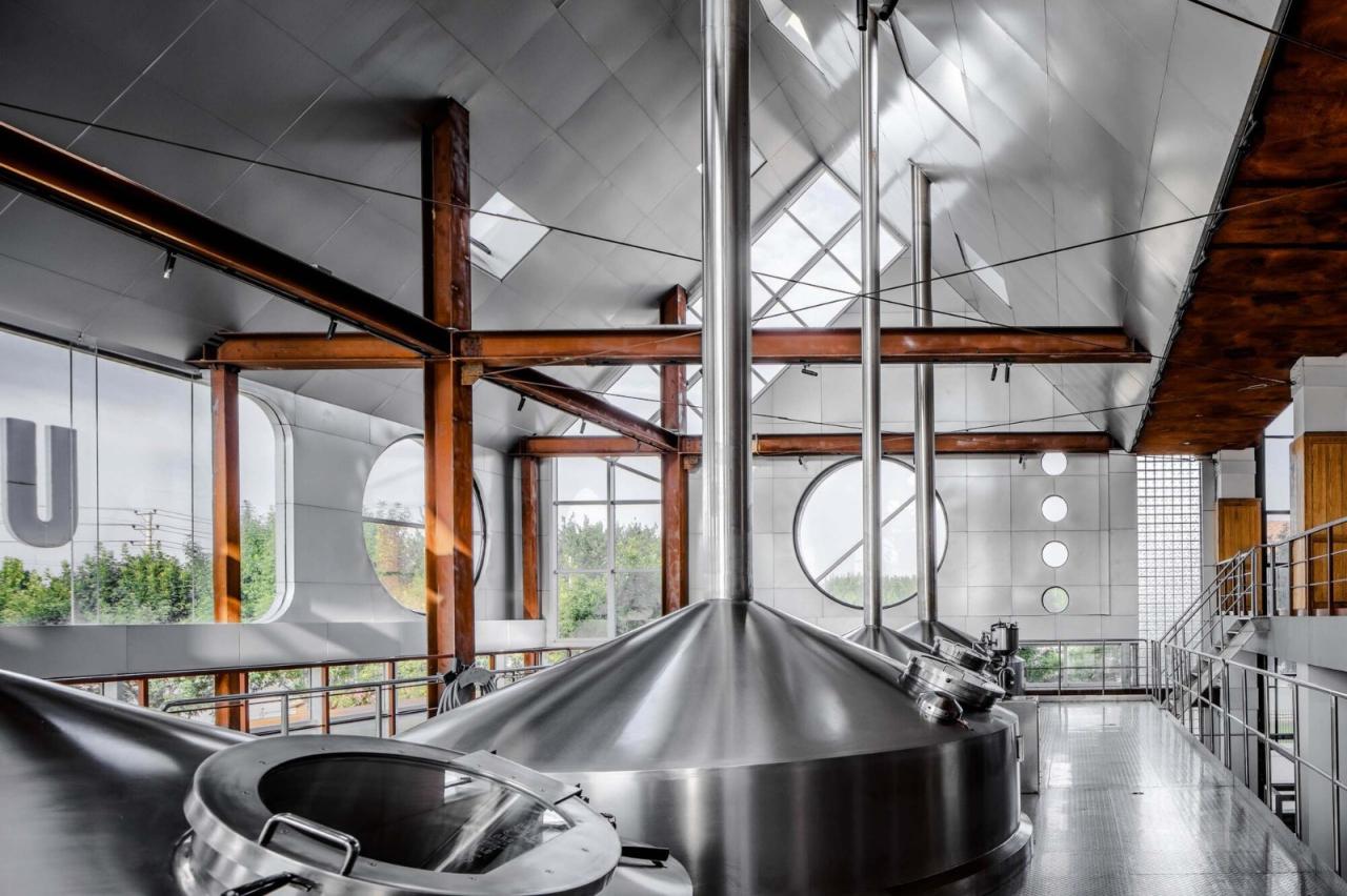 BIM建筑|URBREW精酿糖化车间 / 呐么lab