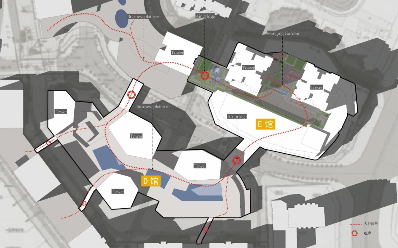 BIM建筑|十年筑造，一座天街一座城：重庆龙湖时代天街E馆 / 成执设计