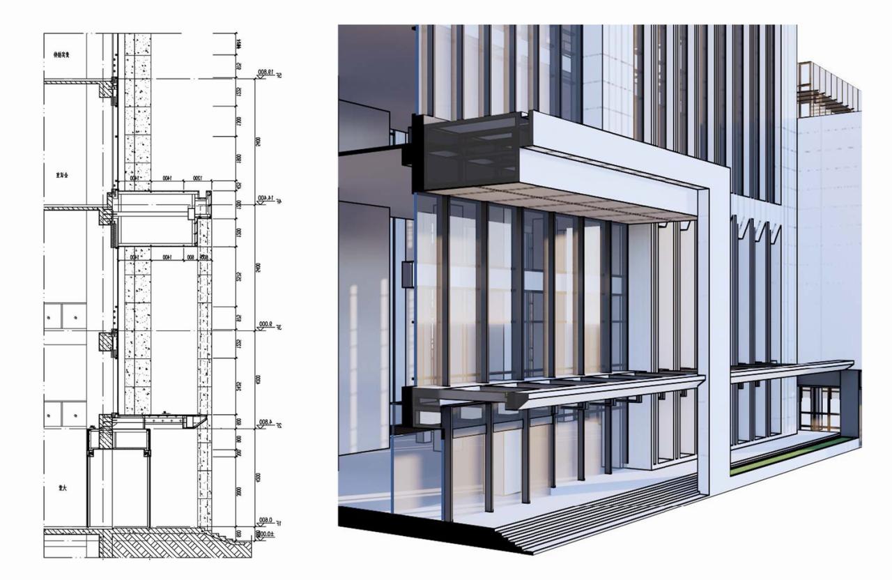BIM建筑|龙城中轴华彩篇章·龙锦大厦 / 简和建筑