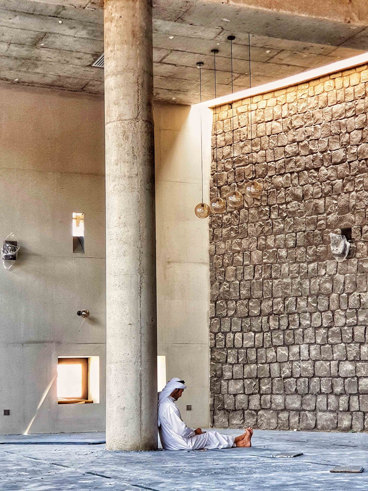 BIM建筑|光与石，Al Gharra 清真寺 / Mohammed Ibrahim Shafee Architectural Office