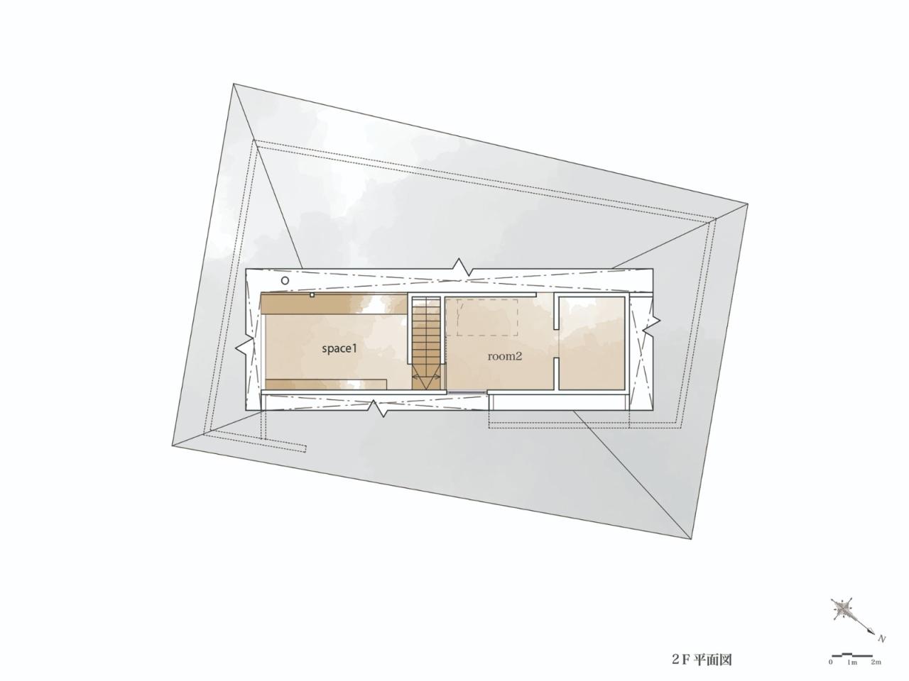 BIM建筑|海原镇的地板和屋顶 / SAI建筑工作室