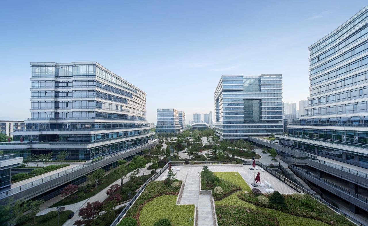 BIM建筑|科创办公：中电海康集团总部 / 中国联合工程有限公司