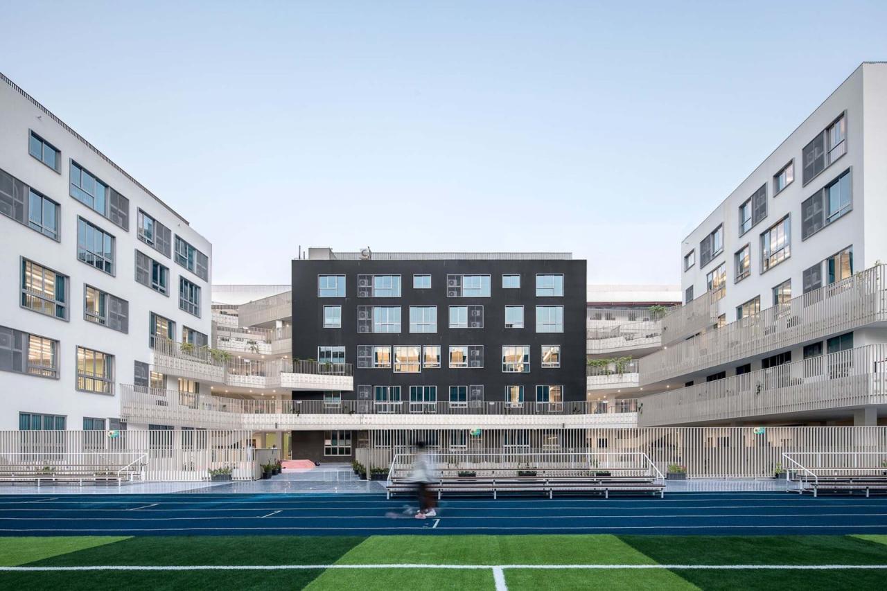 BIM建筑|桃园小学 / 立方建筑设计