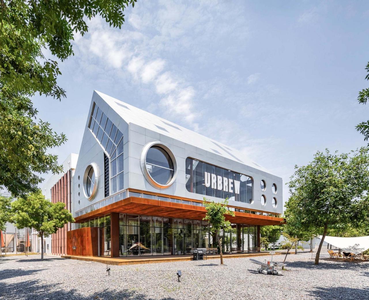 BIM建筑|URBREW精酿糖化车间 / 呐么lab