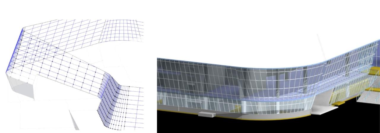 BIM建筑|自由 动感 科技：株洲汽博园交易中心一体化设计探讨 / 罗劲工作室