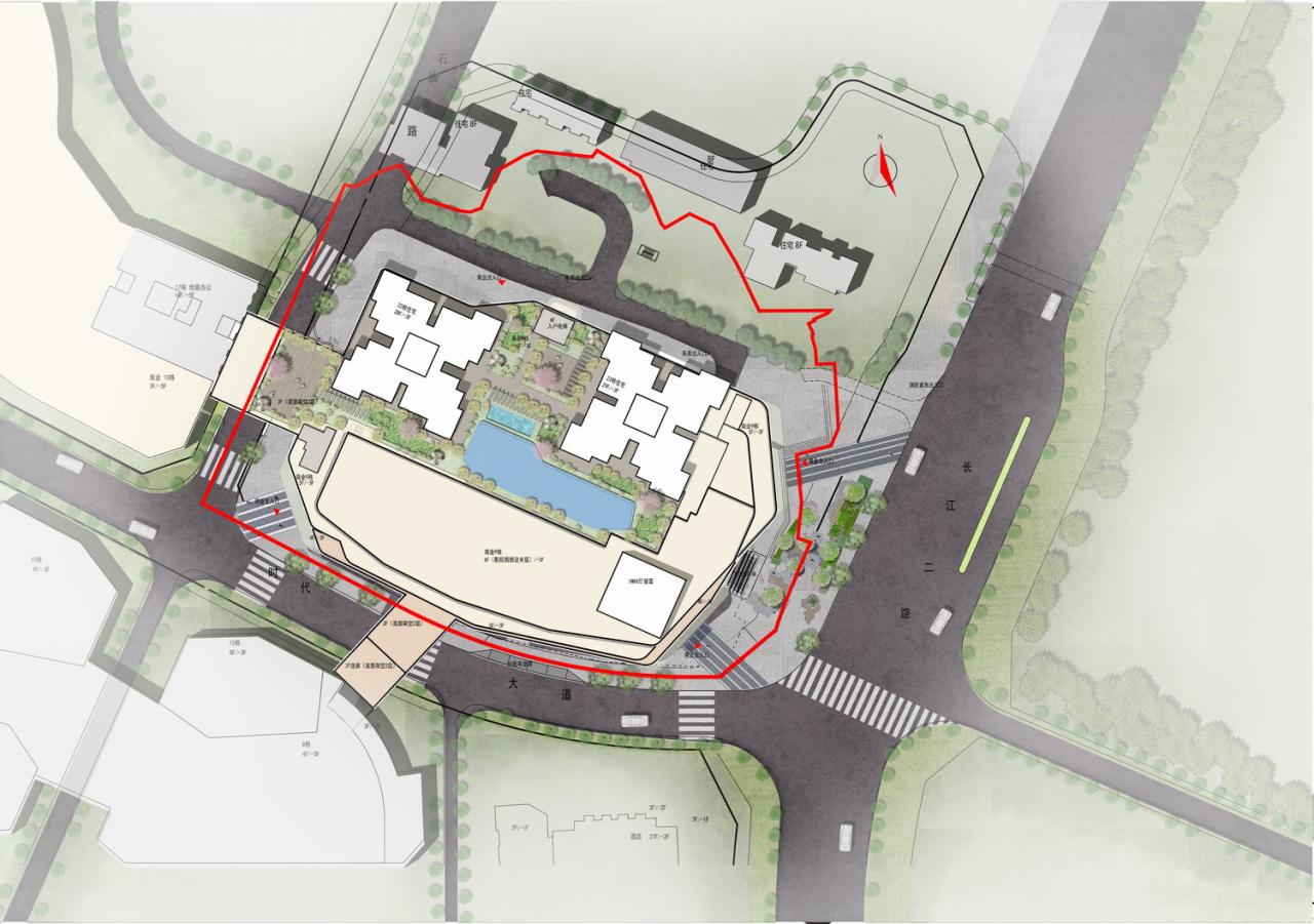 BIM建筑|十年筑造，一座天街一座城：重庆龙湖时代天街E馆 / 成执设计