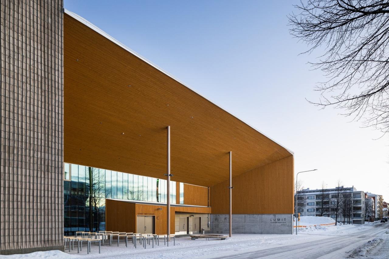 BIM建筑|Lumit 艺术高中 / Lukkairoinen 建筑事务所