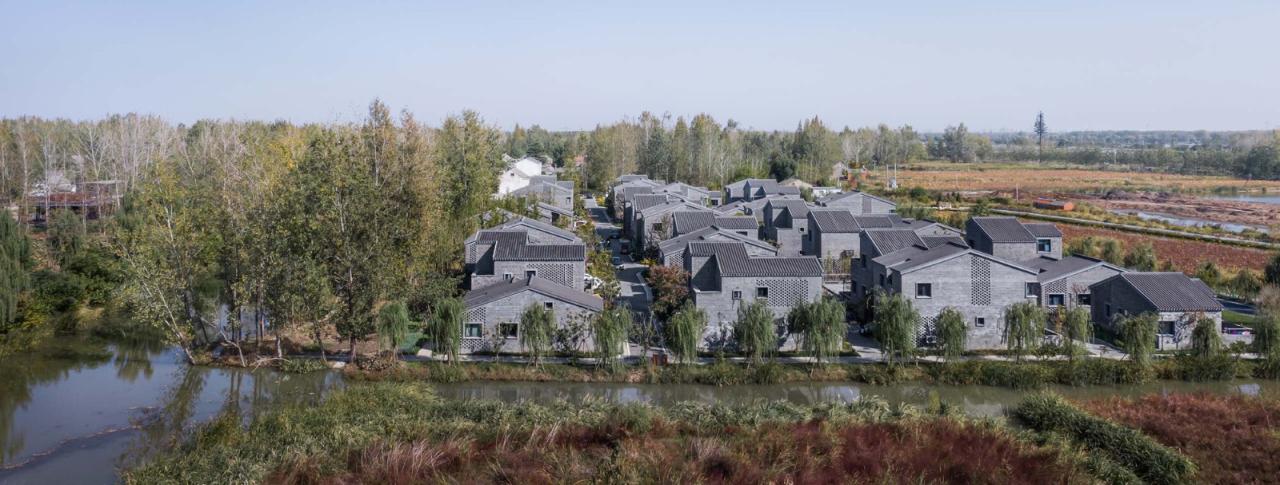 BIM建筑|阜宁县益林镇穆沟村新型社区 / 南大设计院周凌工作室