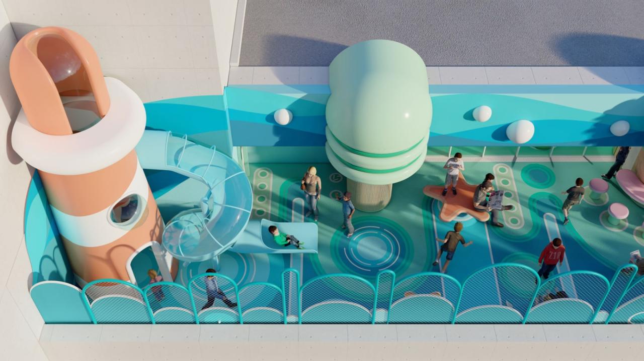 BIM建筑|癌症儿童的魔法谷 / 佰筑设计