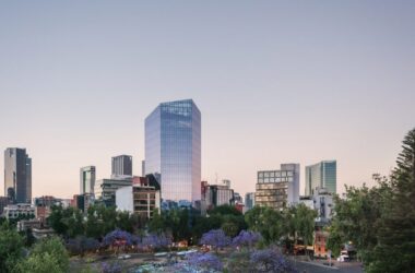 BIM建筑|墨西哥西梅特重建地震损毁的办公大楼-BIM建筑网