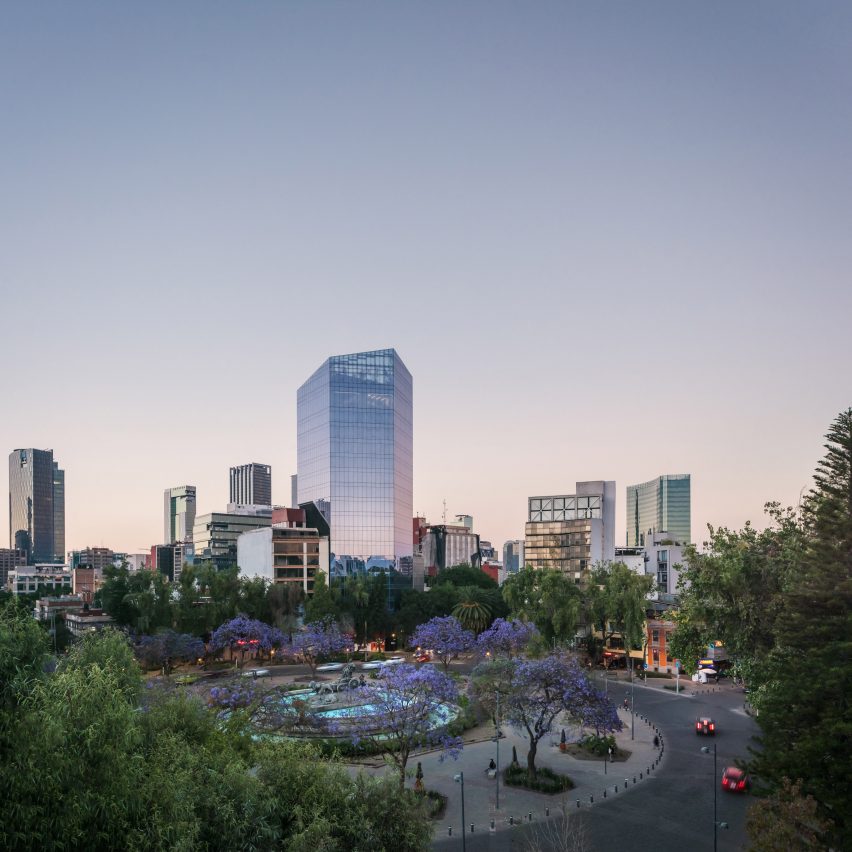 BIM建筑|墨西哥西梅特重建地震损毁的办公大楼