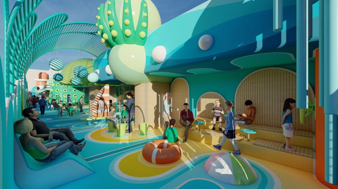 BIM建筑|癌症儿童的魔法谷 / 佰筑设计