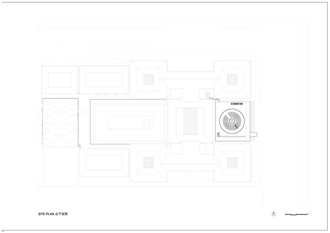 BIM建筑|曲江艺术博物馆扩建 / 如恩设计研究室