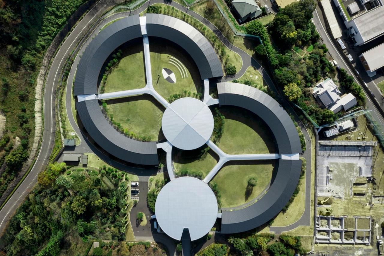 BIM建筑|爱光学园 / 大成建设