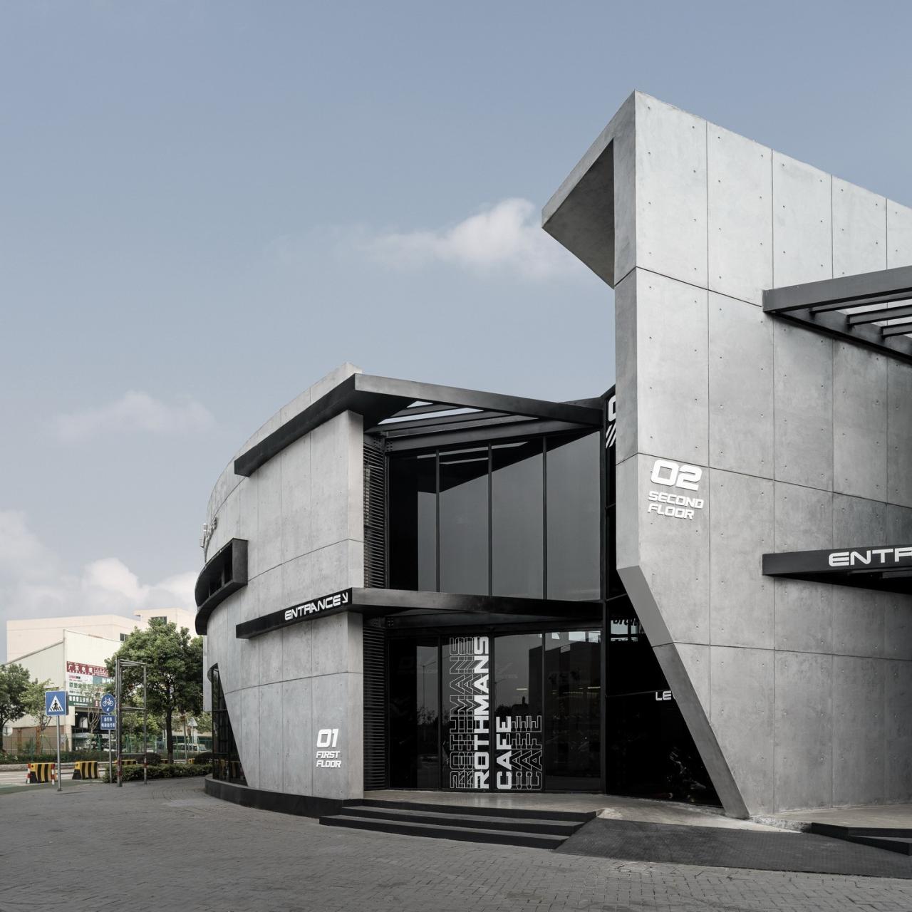 BIM建筑|机器与隐喻的诗学：顺德EW机车展厅 / SN-A超然建筑