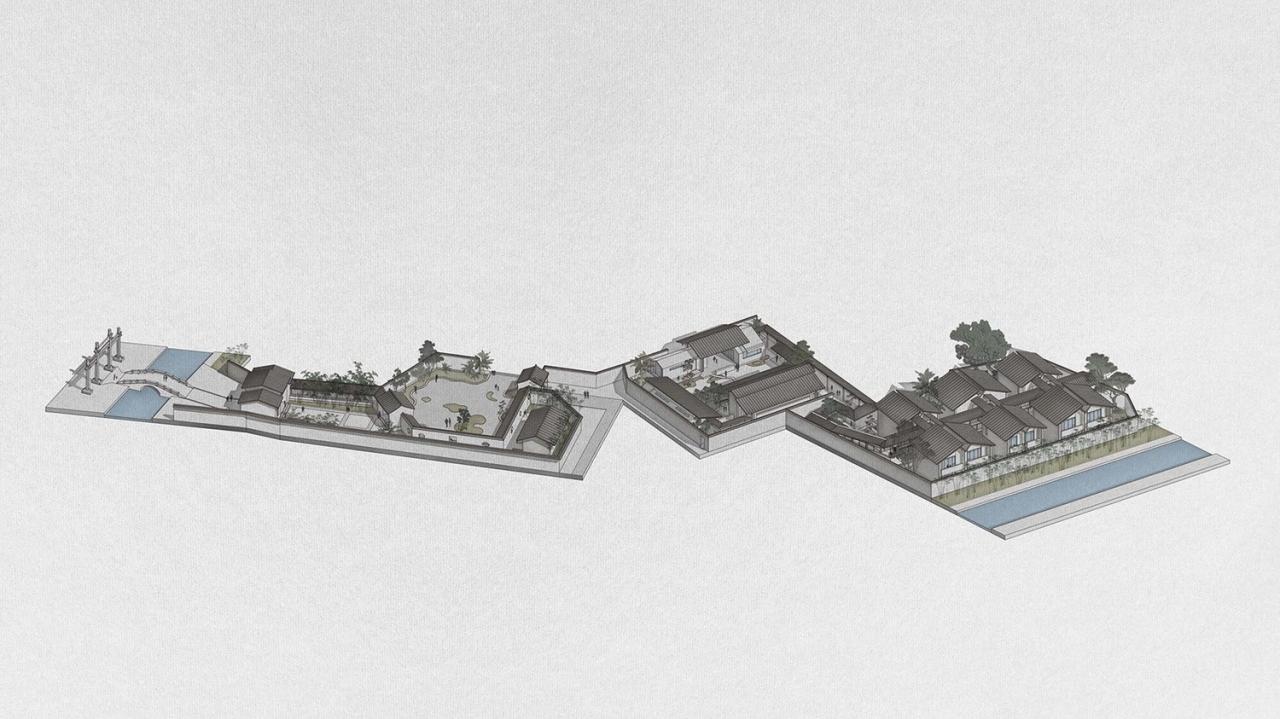 BIM建筑|竹西佳境 / 出品建筑