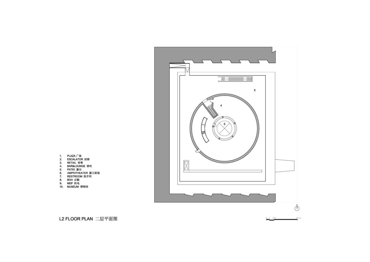 BIM建筑|曲江艺术博物馆扩建 / 如恩设计研究室