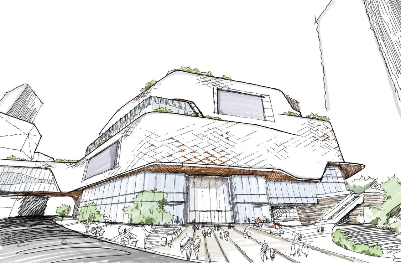 BIM建筑|十年筑造，一座天街一座城：重庆龙湖时代天街E馆 / 成执设计