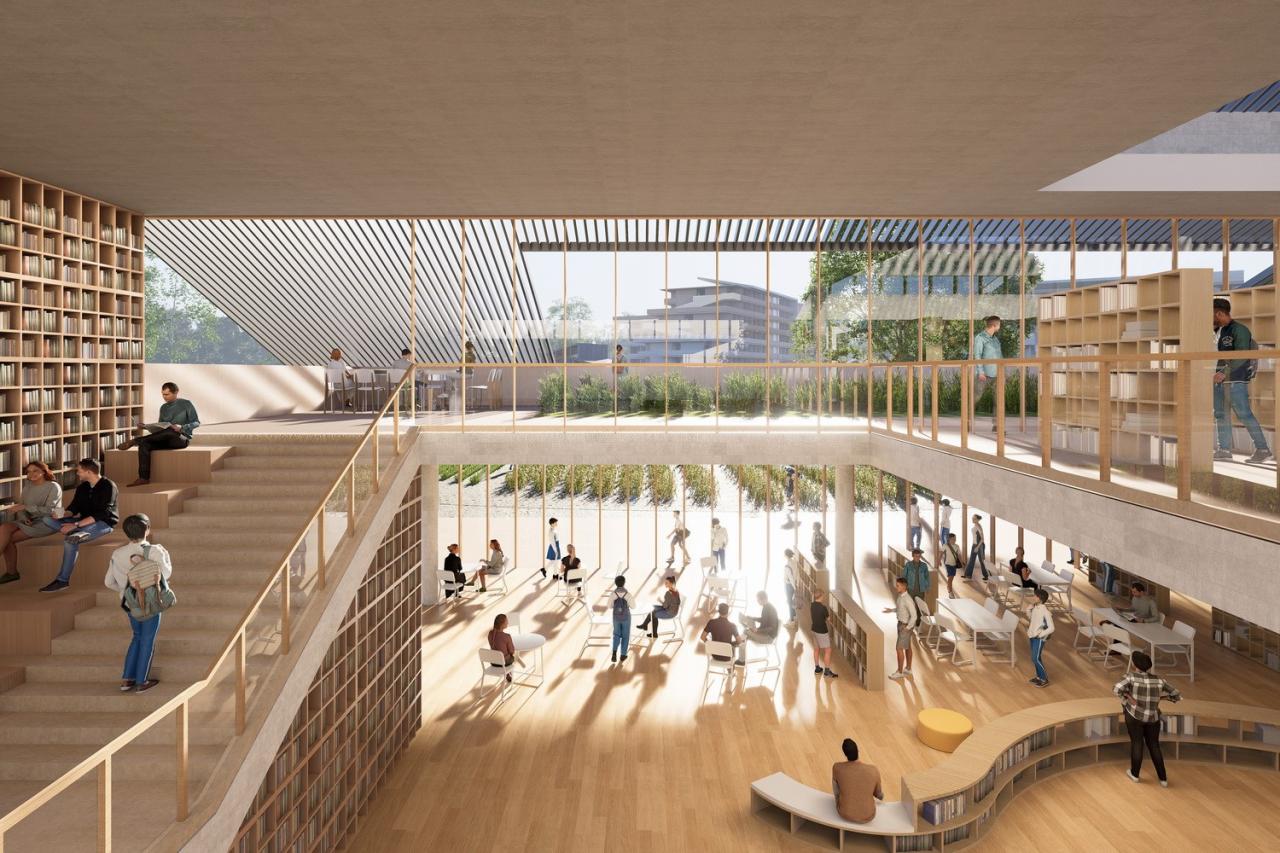 BIM建筑|湾区重点学校方案设计：佛山一中顺德学校 / AG汇创