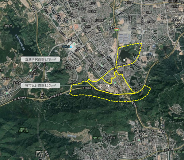 BIM建筑|预公告 | 深圳市梅林关片区城市设计国际咨询