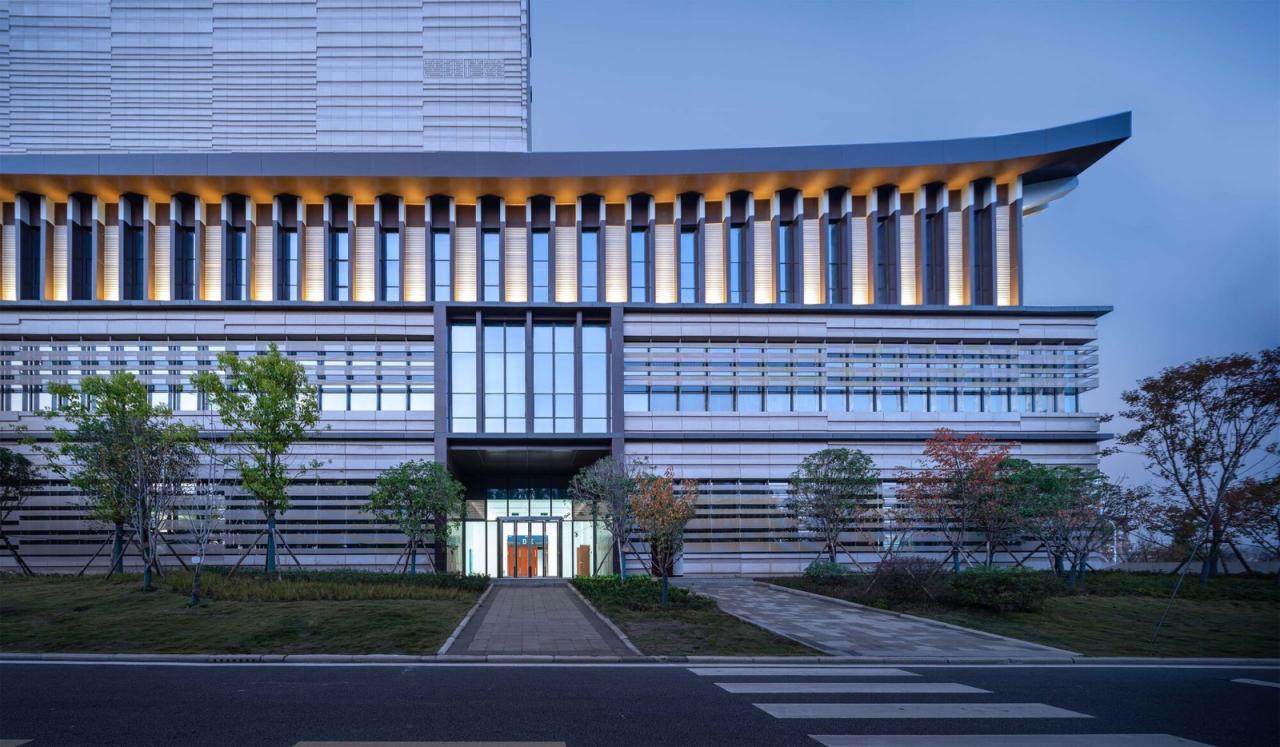 BIM建筑|湖北省档案馆新馆 / 中南建筑设计院