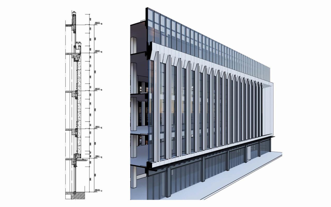 BIM建筑|龙城中轴华彩篇章·龙锦大厦 / 简和建筑