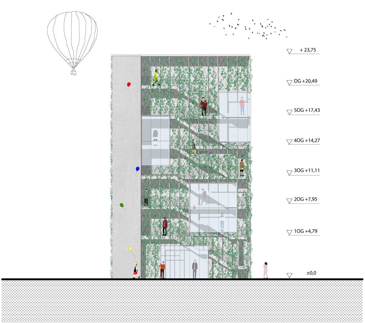 BIM建筑|滨湖论坛公寓 / heri&salli