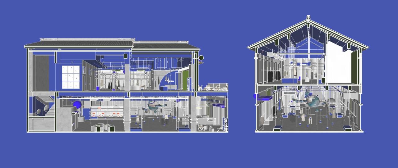 BIM建筑|漂浮的半分地球vagteera / 飞界灵感设计实验室