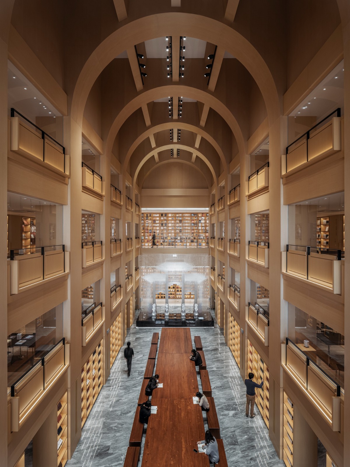 BIM建筑|徐家汇书院是魔法 / Wutopia lab