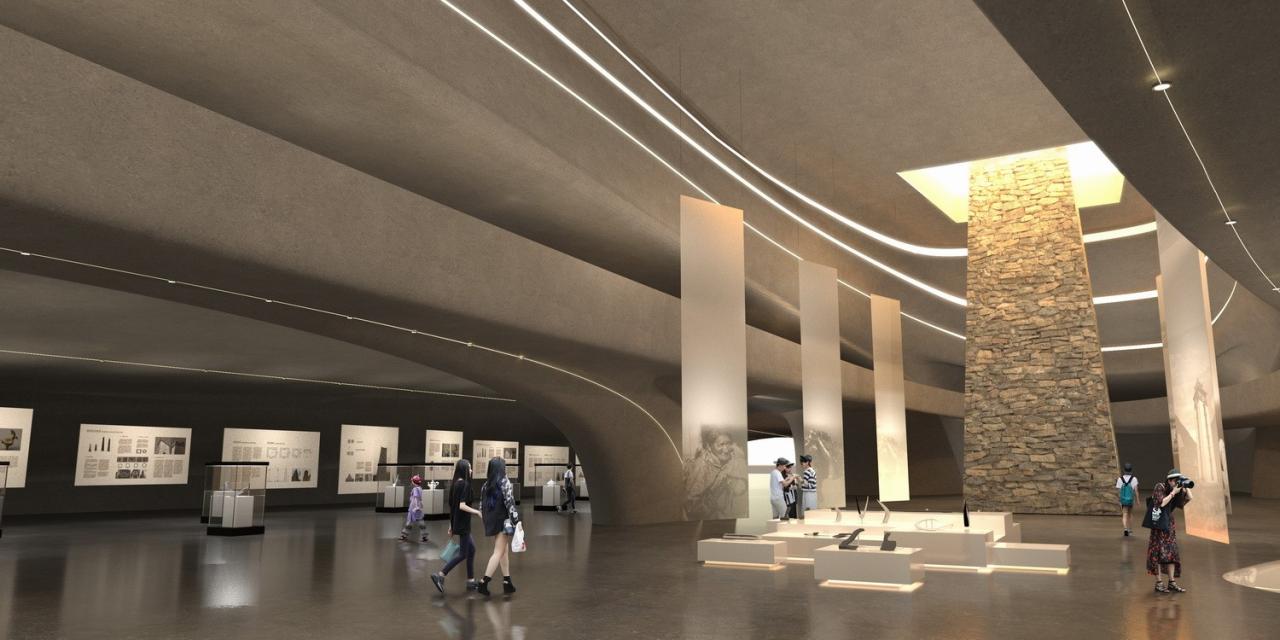 BIM建筑|藏碉石韵：四川省甘孜州丹巴县莫洛村文化综合体建筑设计 / 外行建筑