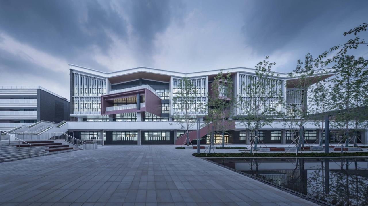 BIM建筑|南京中华中学雨花校区 / 东南大学建筑设计研究院